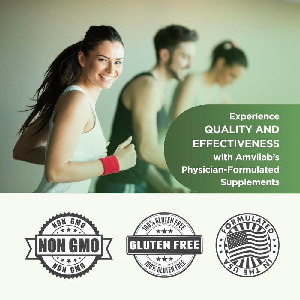 GMP-certified, gluten-free, non-GMO, made in USA label