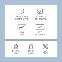 Graphic representing the Disruptor Enzyme Blend