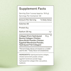 Serving scoop of Spectrum 5 Collagen Peptides Powder