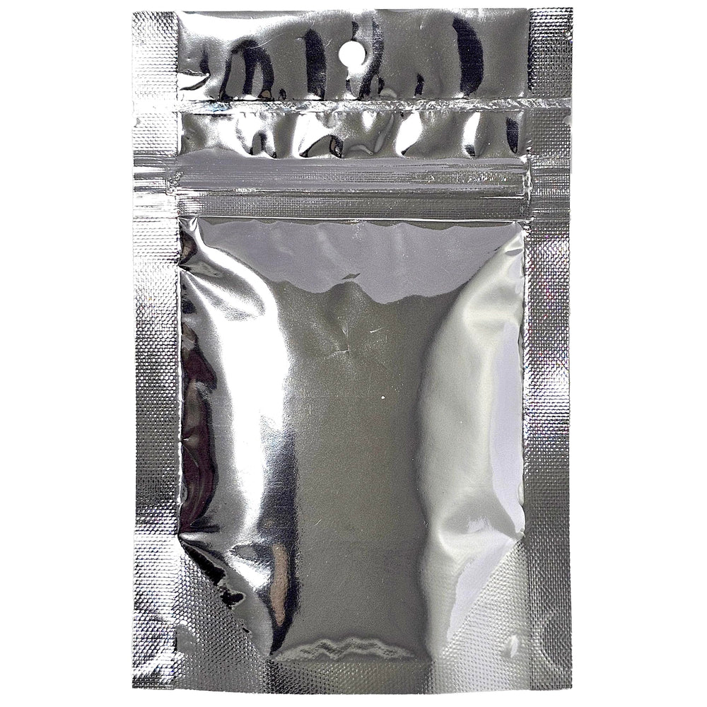 Back view of Amylase enzyme 1.5 oz bottle showing label