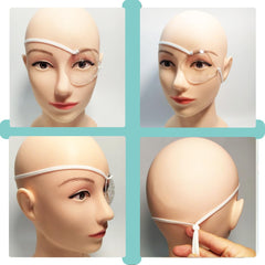 Eye shield suitable for sleeping after cataract surgery