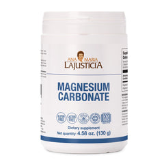Ana Maria Lajusticia Magnesium Carbonate 130 bottle – product shot