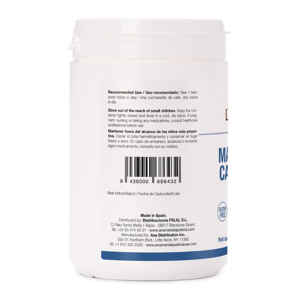 Packaging showing Kosher & Halal certifications – Made in Spain