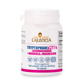 Ana María Lajusticia Tryptophane Plus Ashwagandha bottle label – 60 tablets