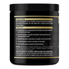 Creatine Carnage scoop ready for quick, easy mixing into any drink.