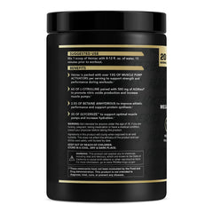Veiniac powder scoop shows measured serving for consistent pre-workout performance.