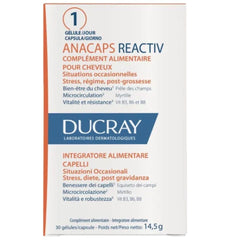 ANACAPS REACTIV dietary supplement bottle - 30 capsules