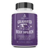 Ancestral Supplements beef spleen 3000mg, 180 capsules, grass-fed