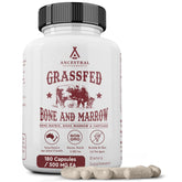 Grass-fed beef bone marrow capsules bottle