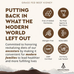 Nutrition highlights including histamine support, DAO enzyme, B12 and Selenium