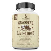 Bottle of Ancestral Supplements Grass-Fed Beef Living Bone Supplement, 180 capsules