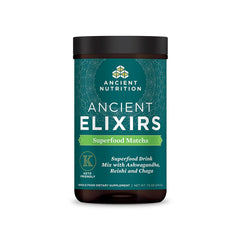 Ancient Elixirs Matcha Energy Powder tub with 20 servings