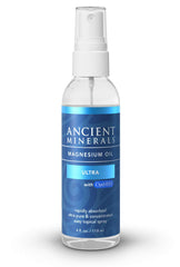 Front view of Ancient Minerals Ultra Magnesium Oil Spray 4oz bottle