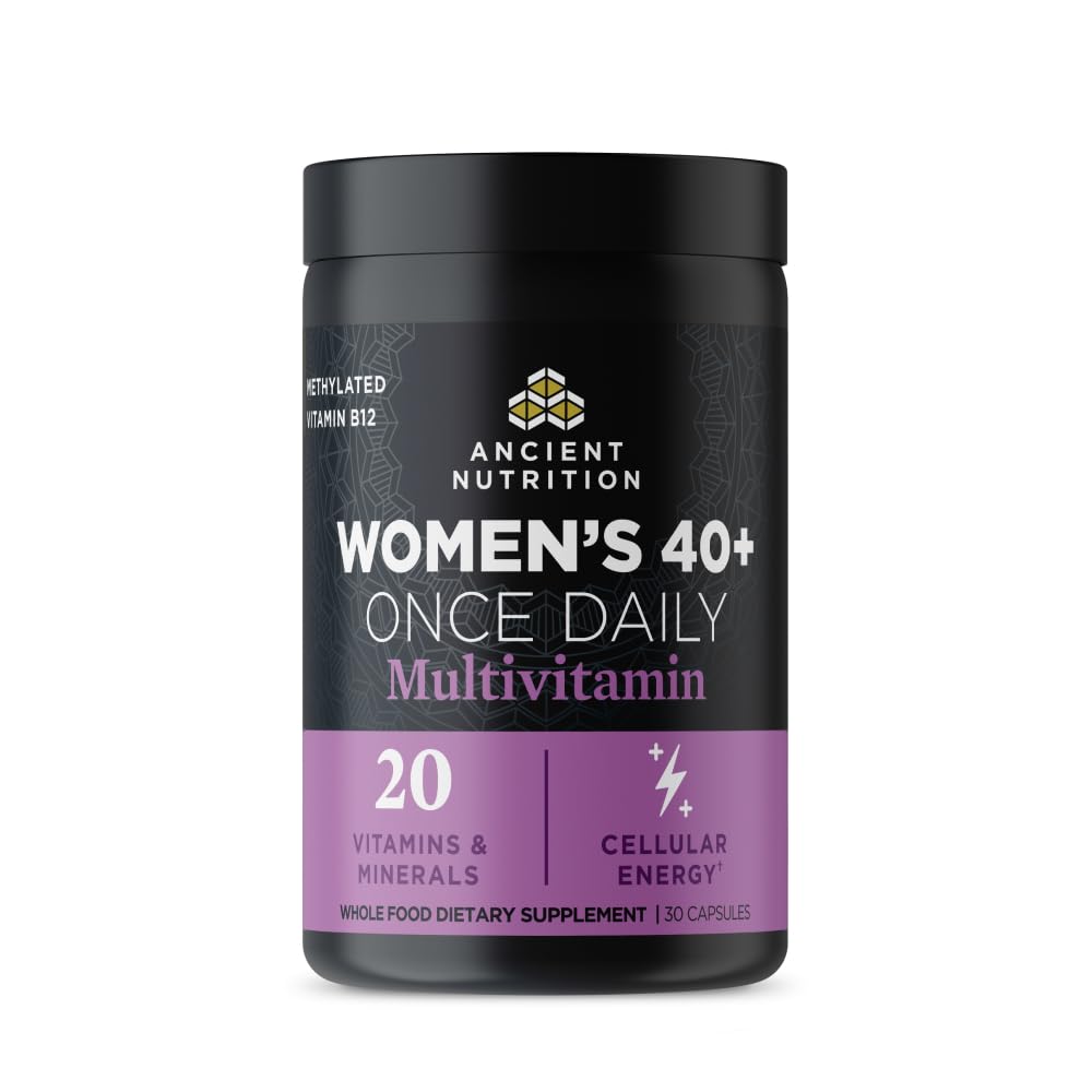 Ancient Multi Women 40+ supplement bottle on white background