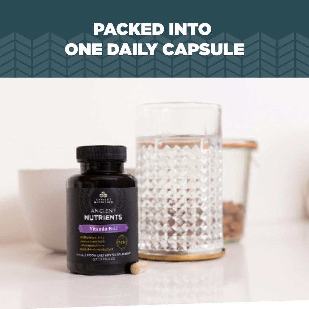 Enzyme-activated Vitamin B12 supporting energy metabolism and nervous system health