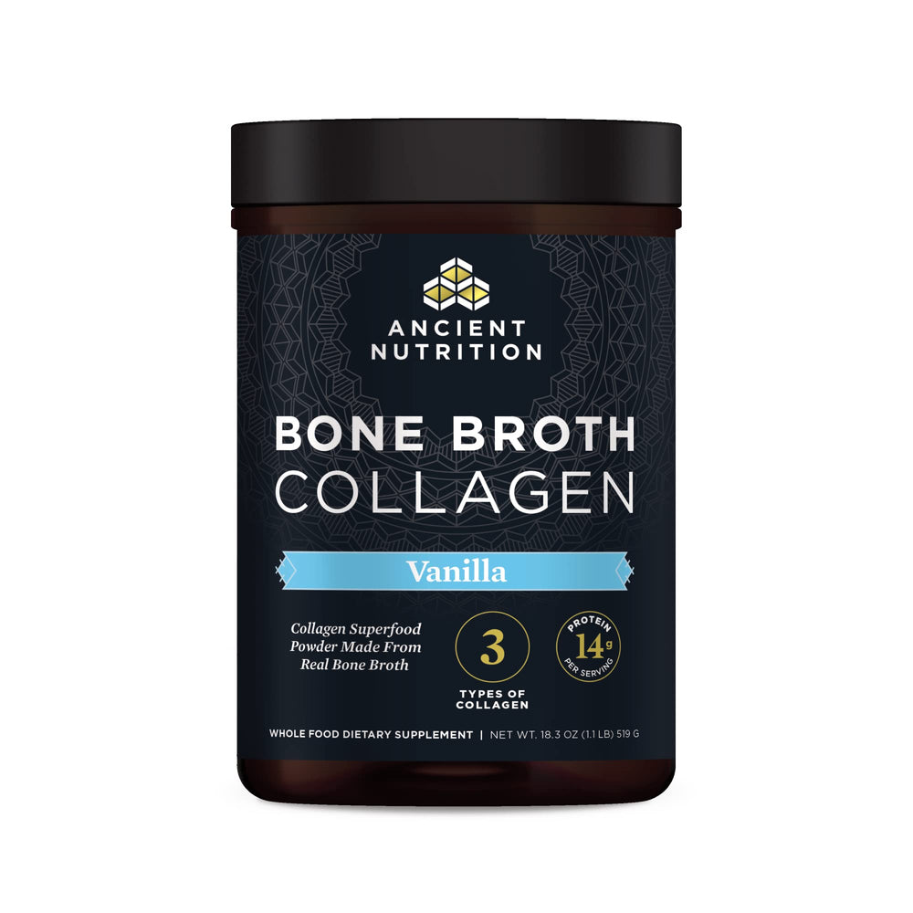 Hero image of Ancient Nutrition Bone Broth Collagen Powder Vanilla 18.3 oz