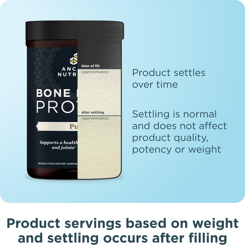 Ancient Nutrition bone broth protein packaging