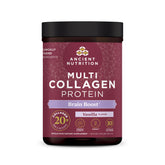 Ancient Nutrition Collagen Powder Brain Boost tub with 45 servings