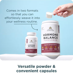 Capsules version of Hormone Balance + Collagen Powder
