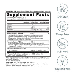 Product packaging and bottle with label