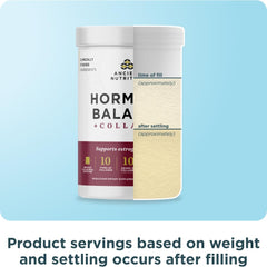 Vanilla flavored powder with scoop