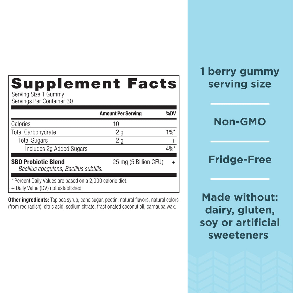 Close-up of berry-flavored gummy texture