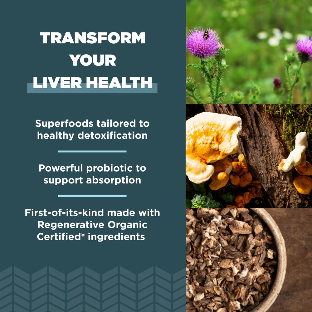 Packaging of Ancient Nutrition Liver Cleanse with label