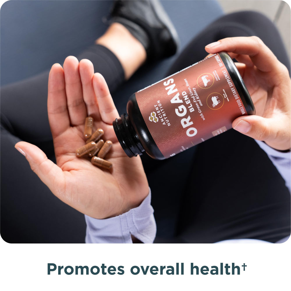 Wild lamb organ concentrate used in Ancient Nutrition Organ Supplements