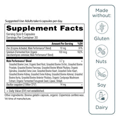 Grass-fed bovine organ capsules