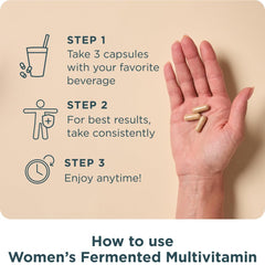 Product packaging front showing 90-count and prenatal benefits