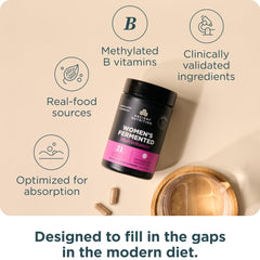 Label highlights vegan and real-food fermentation features