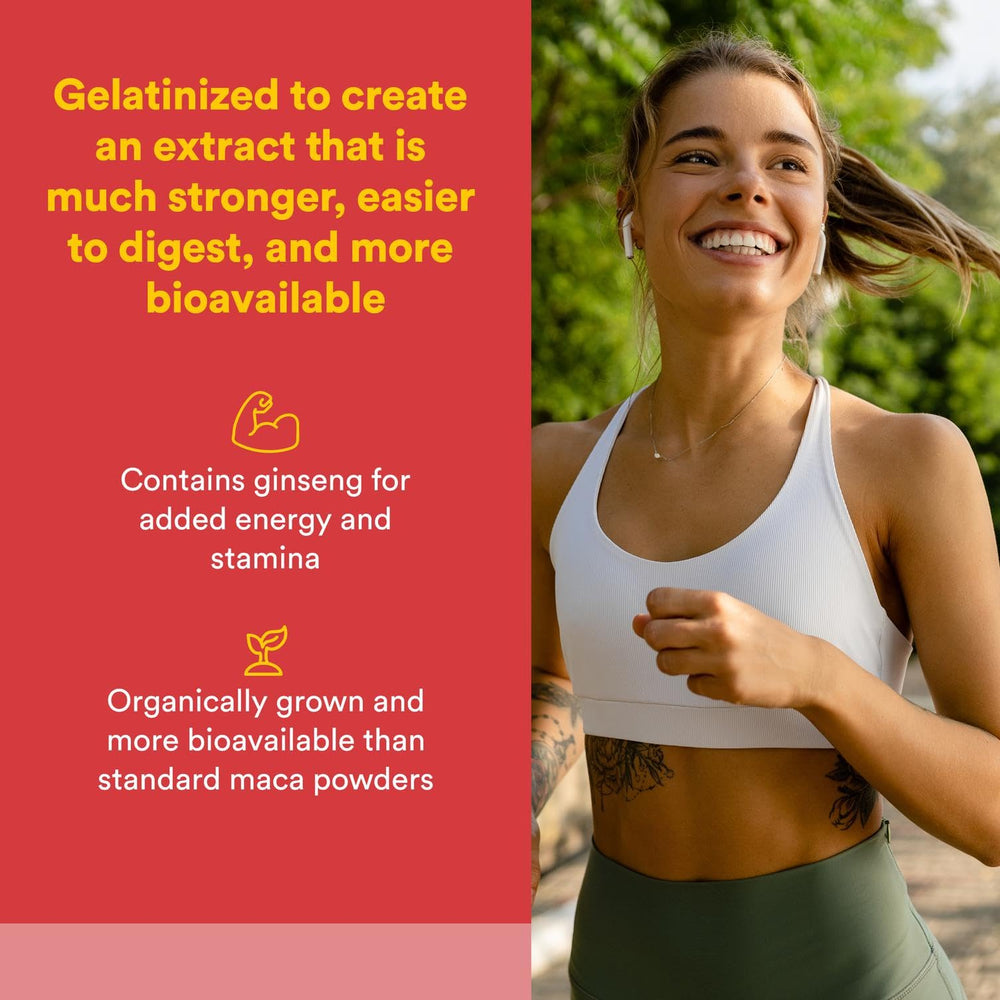 Sustainably sourced maca from the Andes