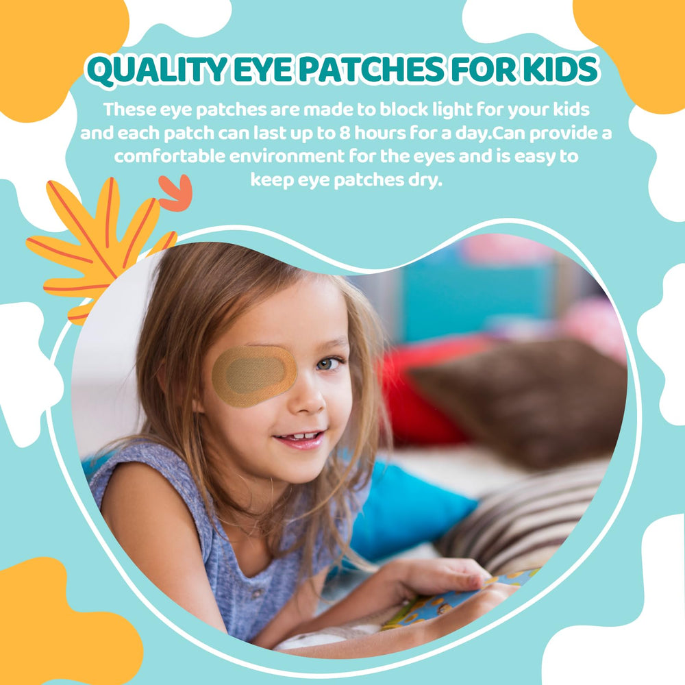 Travel-friendly eye patches in a compact pack
