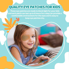 Travel-friendly eye patches in a compact pack