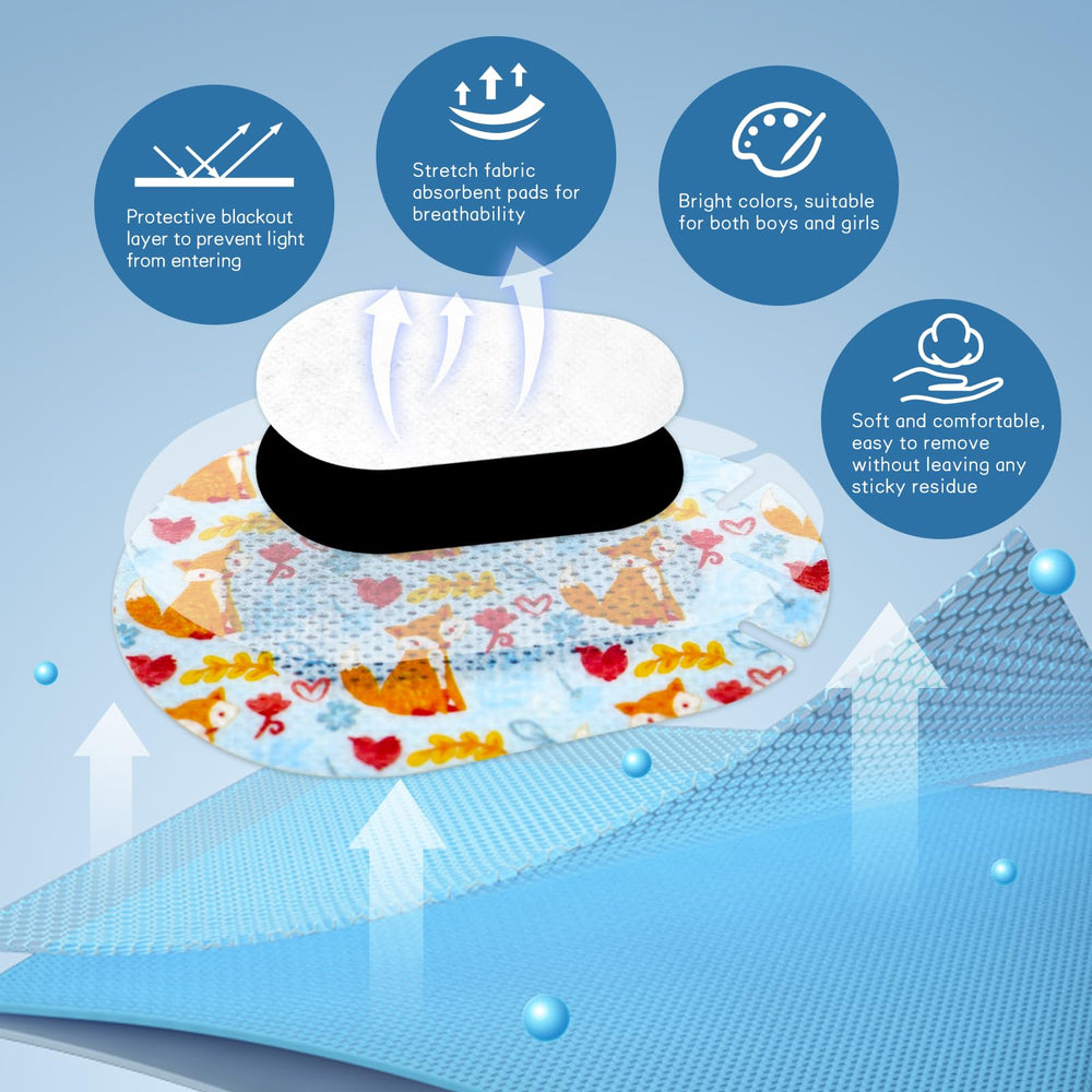 Cute fox pattern eye patch for kids