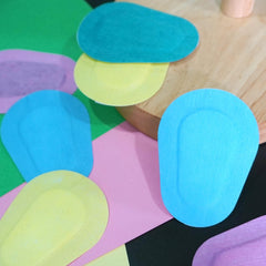 Lifestyle shot of a teen wearing AndicAge eye patches