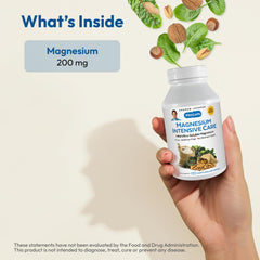 Capsules showing micro-granulated magnesium powder