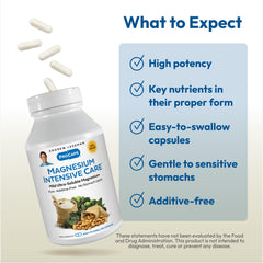 ProCaps Made in USA packaging label for Magnesium Intensive Care