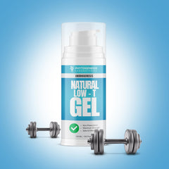 Androgenesis lifestyle scene hints at energy and focus potential from testosterone-support.