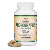 Andrographis Capsules Max Andrographides 1,000mg with AP-Bio 120-capsule bottle