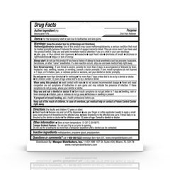 Boxed product with instructions for Anestenka Tooth Pain Relief