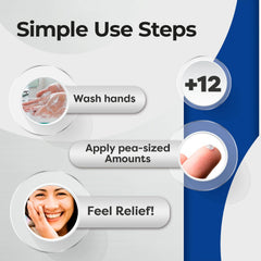 Cotton swab applying Anestenka liquid to tooth pain area