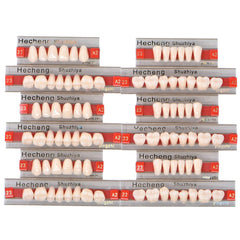 Complete acrylic resin denture teeth by Angzhili, 84 pieces