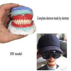 Dentist use: complete or single dentures fabrication with Angzhili teeth