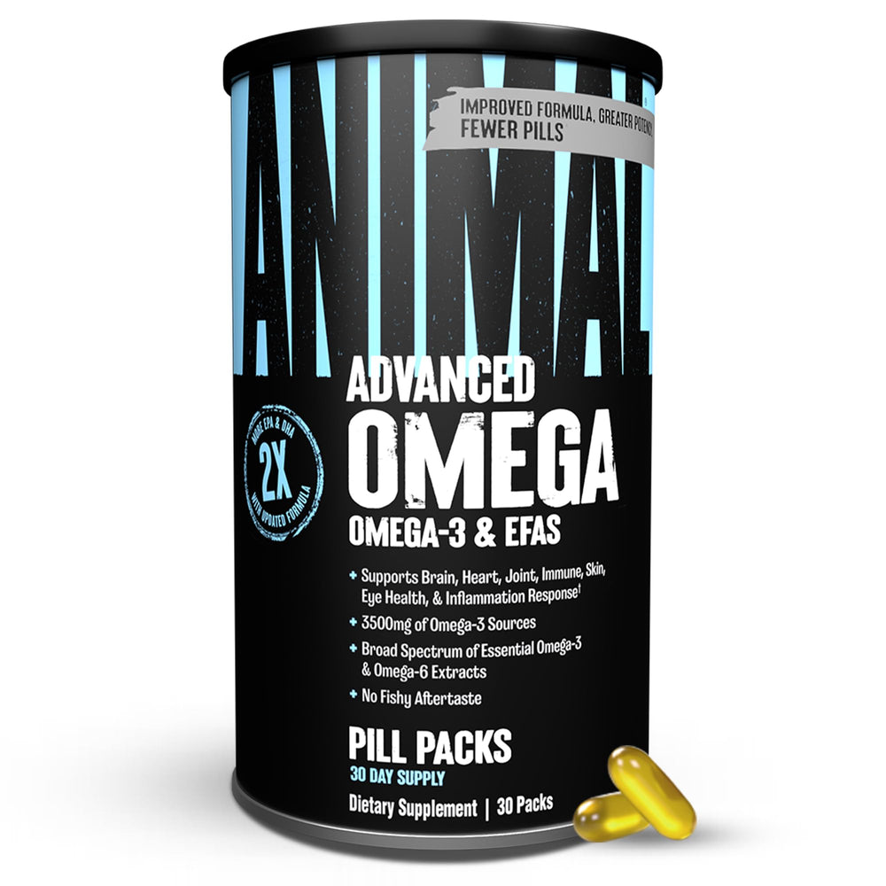 Front view of Animal Advanced Omega-3 Pack
