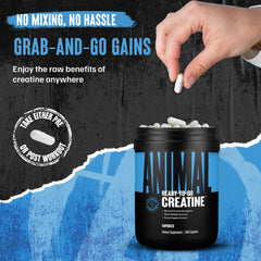 Third-party tested creatine monohydrate capsules certificate