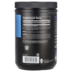 Close-up of scooping unflavored creatine powder