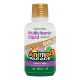 NaturesPlus Animal Parade Gold Liquid Multivitamin bottle – 16 oz, front view