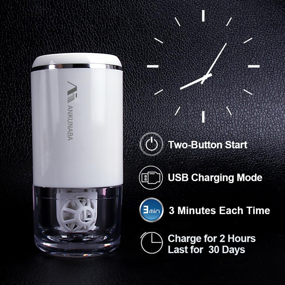 Compact travel-friendly ANKUNABA lens cleaning case