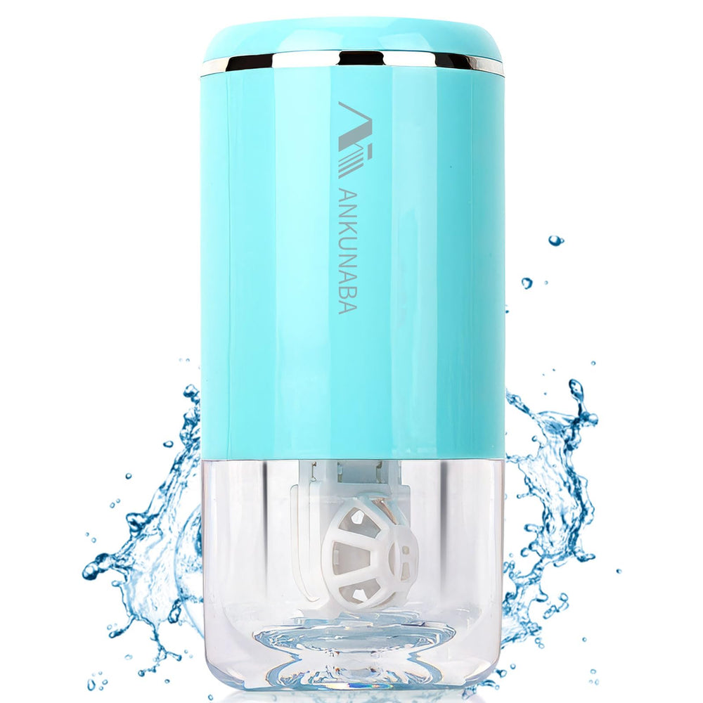ANKUNABA USB contact lens cleaner front view in blue